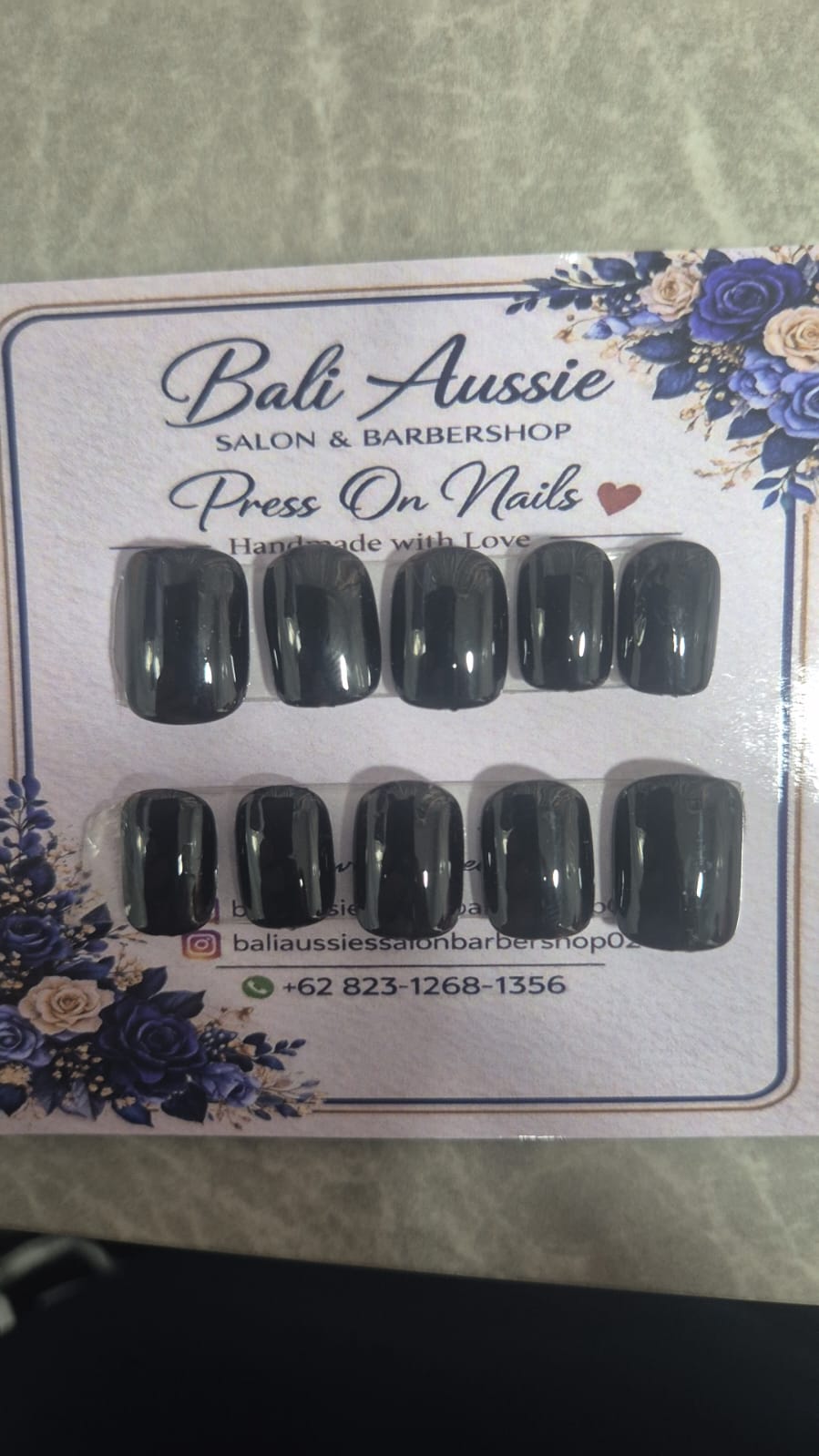 Midnight Gloss – Short Square