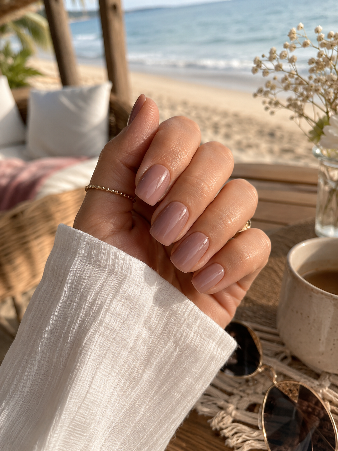 Cashmere Blush – Short Square