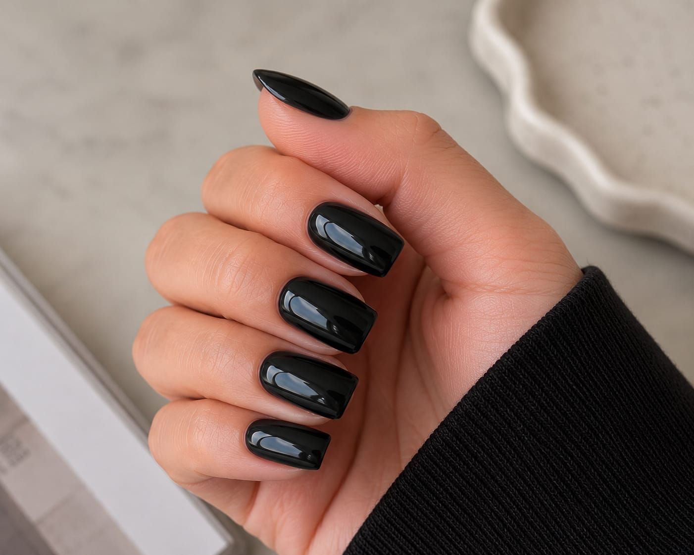 Midnight Gloss – Short Square