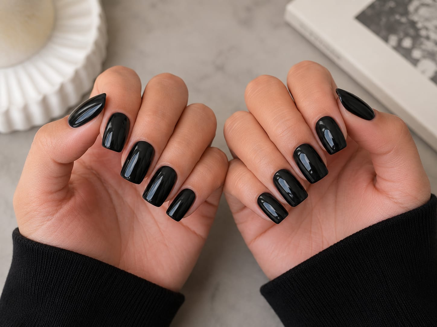 Midnight Gloss – Short Square
