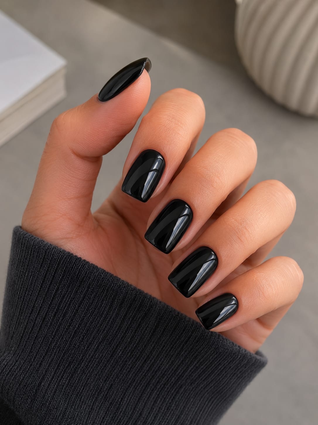 Midnight Gloss – Short Square