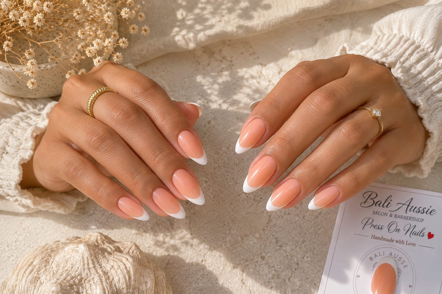 Peach Blossom - Short Almond
