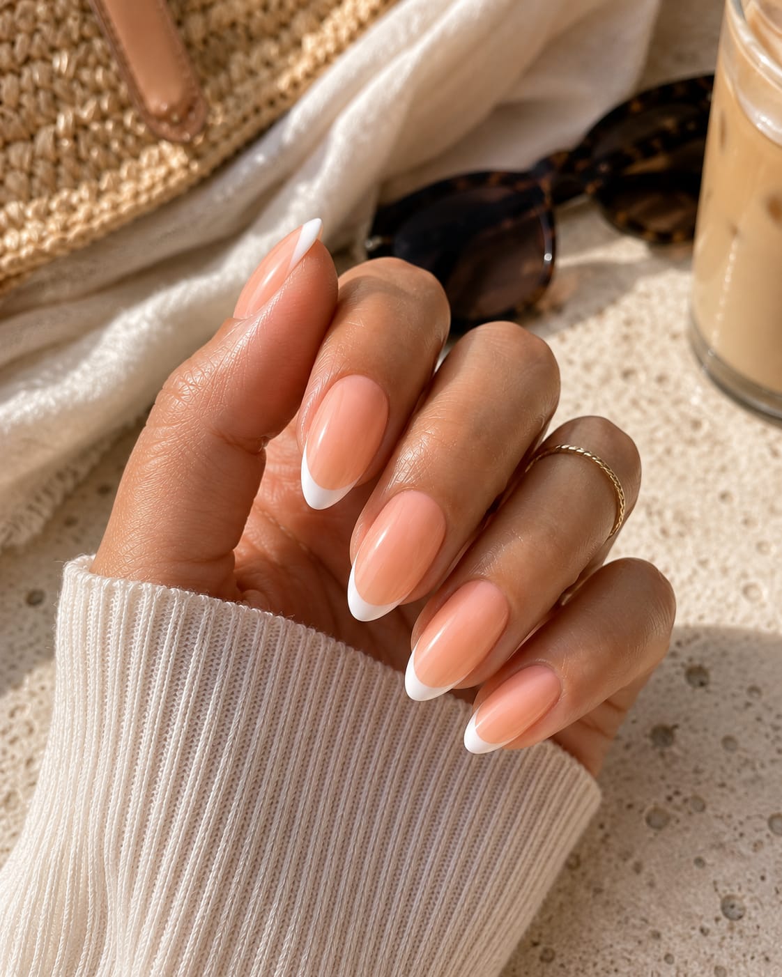 Peach Blossom - Short Almond