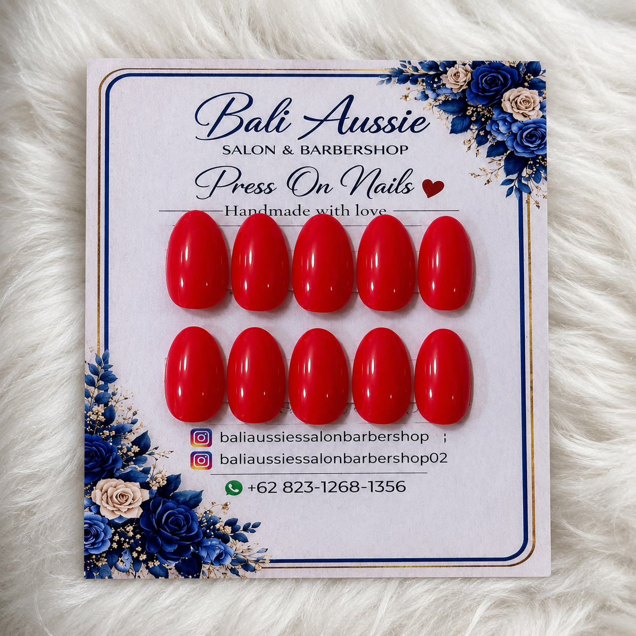 Scarlet Glow – Oval Short