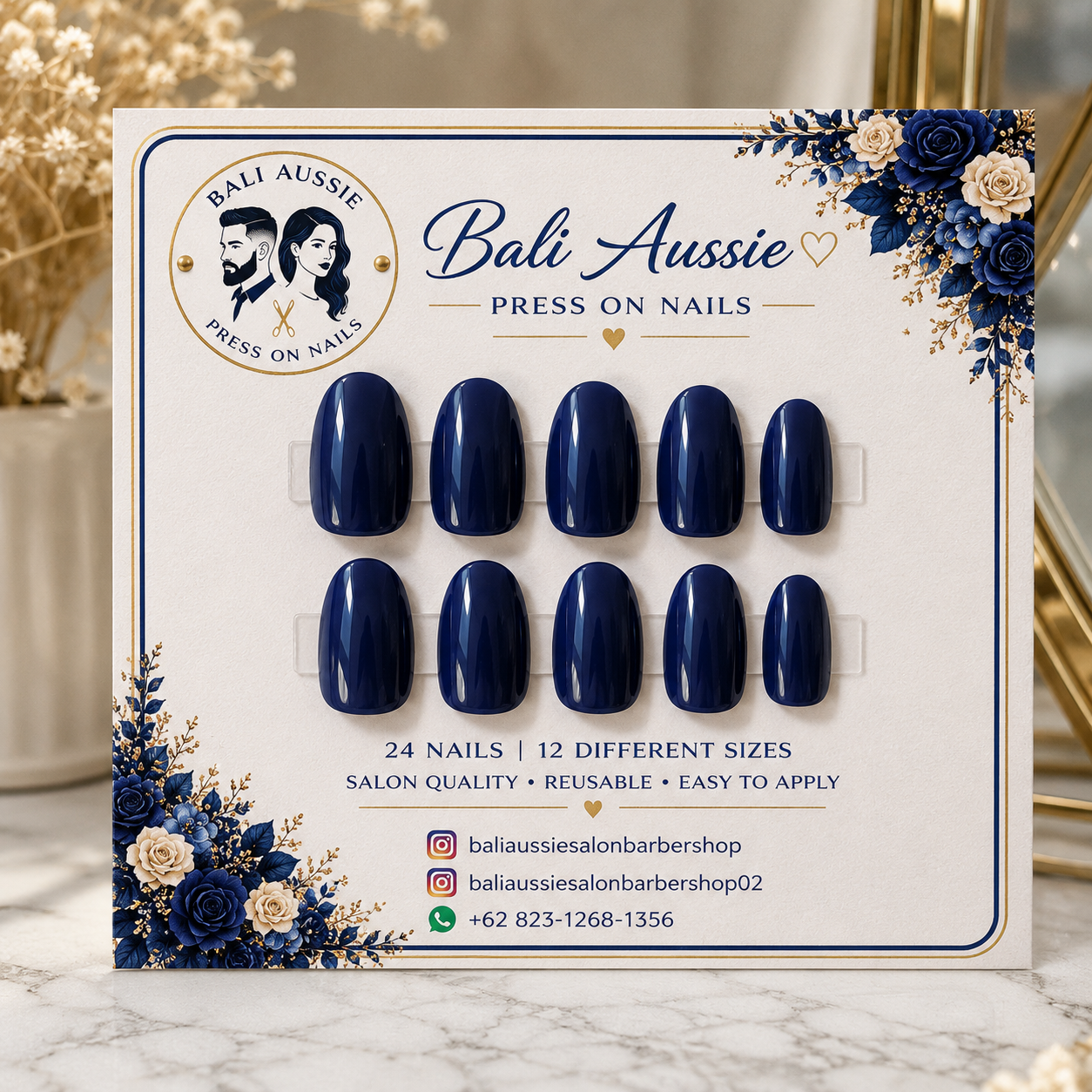 Midnight Sapphire – Oval Short