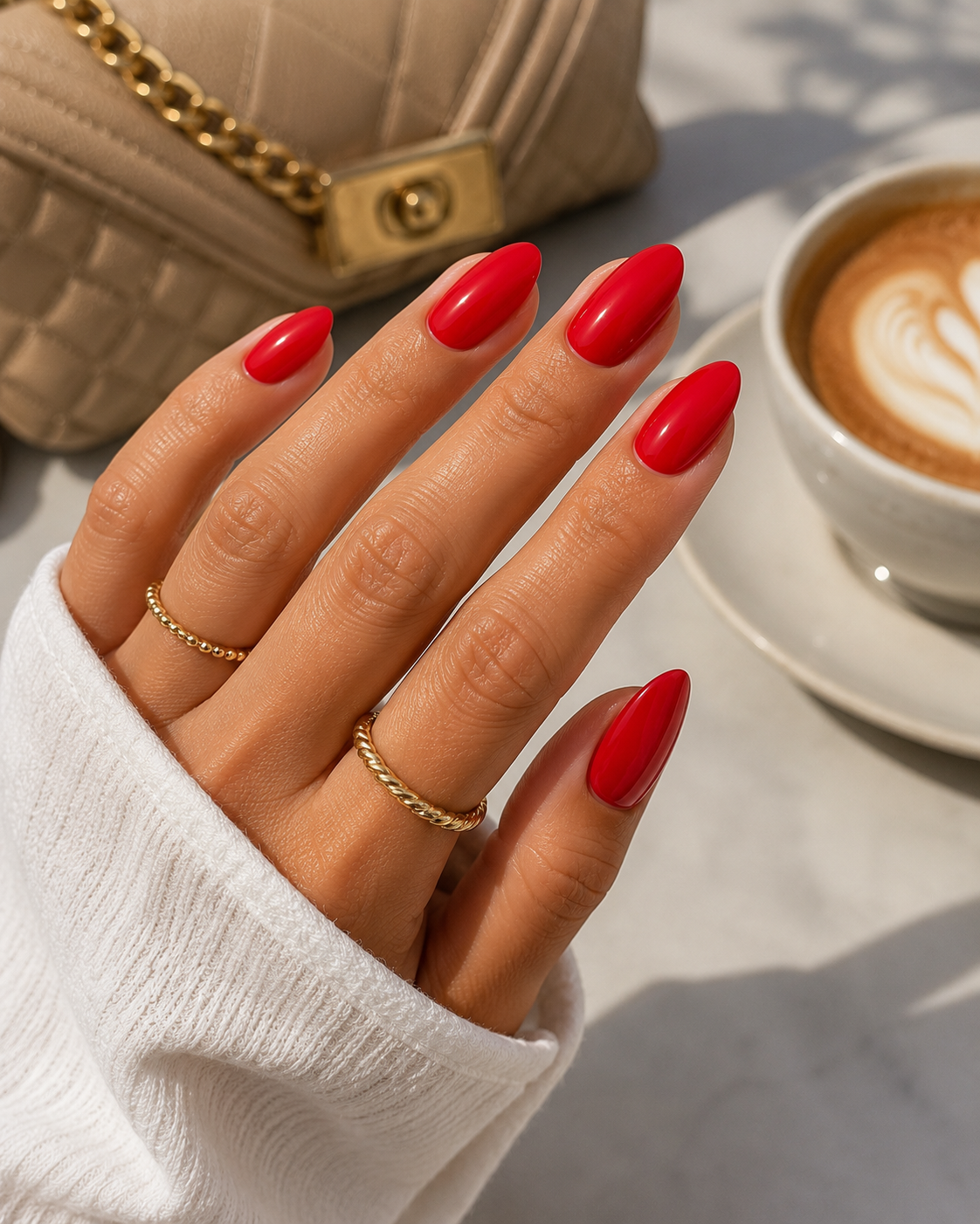 Scarlet Glow – Oval Short