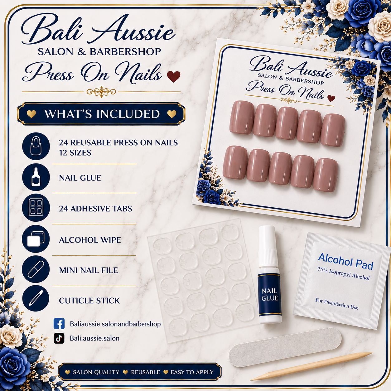 Cashmere Blush – Short Square