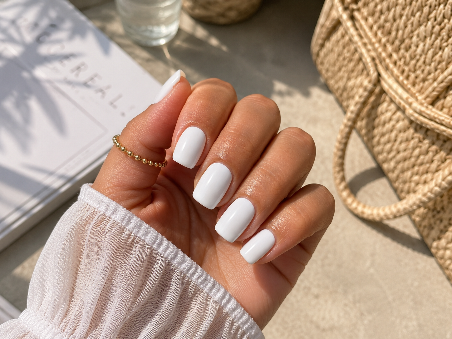 Pure Ivory – Short Square