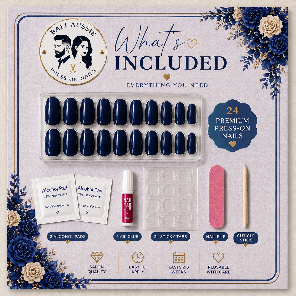 Midnight Sapphire – Oval Short